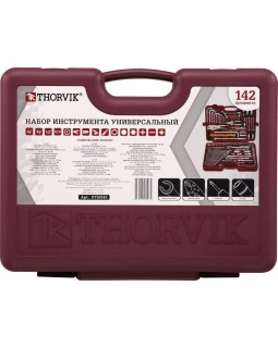 Набор инструмента универсальный 1/4", 3/8" и 1/2"DR, 142 предмета-foto2