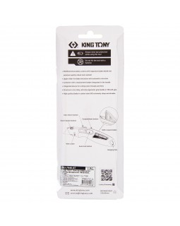 Нож со сменными трапециевидными лезвиями, 19 мм KING TONY 7946-07-foto3