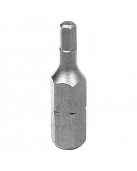Вставка (бита) торцевая 1/4&quot;, HEX, 3 мм, L = 25 мм KING TONY 102503H