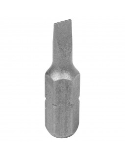 Вставка (бита) торцевая 1/4&quot;, Slotted, 3х0,5 мм, L = 25 мм KING TONY 102503S1