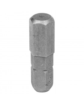 Вставка (бита) торцевая 1/4&quot;, HEX, 7 мм, L = 25 мм KING TONY 102507H