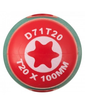Отвертка "ANTI-SLIP GRIP" TORX T20 5х100х210 мм-foto2
