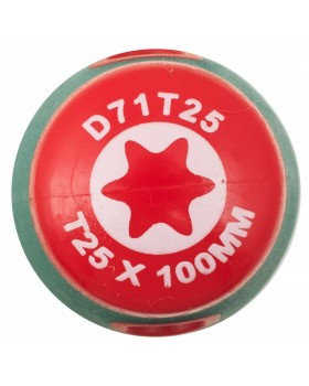 Отвертка "ANTI-SLIP GRIP" TORX T25 5х100х210 мм-foto2