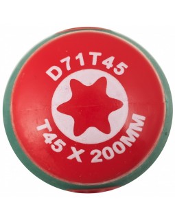 Отвертка "ANTI-SLIP GRIP" TORX T45 8х200х329 мм-foto2