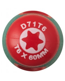 Отвертка "ANTI-SLIP GRIP" TORX T6 3x60x132 мм.-foto2