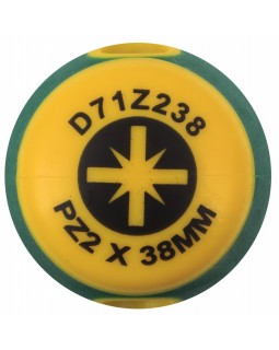 Отвертка "ANTI-SLIP GRIP" Pozidriv  PZ2 6x38x94 мм.-foto2