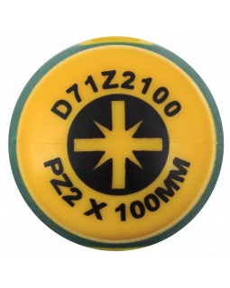 Отвертка "ANTI-SLIP GRIP" Pozidriv  PZ2 6x100x219 мм-foto2