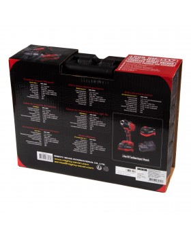 Гайковерт аккумуляторный ударный 1/2", 1600 Нм, 18 В MIGHTY SEVEN DW-406A-foto18