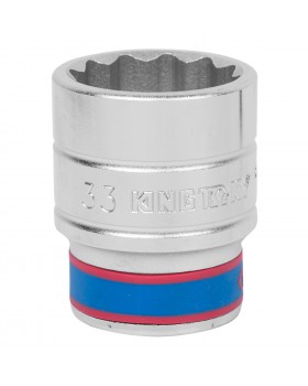 Головка торцевая стандартная двенадцатигранная 3/4", 33 мм KING TONY 633033M-foto2