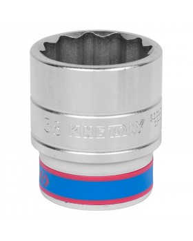 Головка торцевая стандартная двенадцатигранная 3/4", 38 мм KING TONY 633038M-foto2