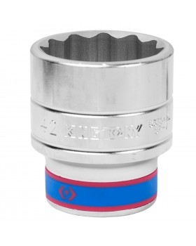 Головка торцевая стандартная двенадцатигранная 3/4&quot;, 42 мм KING TONY 633042M-foto2