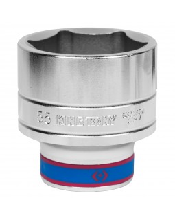 Головка торцевая стандартная шестигранная 3/4", 55 мм KING TONY 633555M-foto2