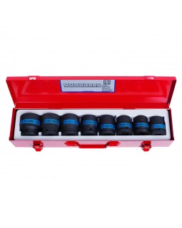 Набор ударных торцевых головок 3/4&quot;, шестигранные, 21-41 мм, 8 предметов KING TONY 6409MP03-foto4