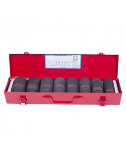 Набор ударных глубоких торцевых головок 3/4&quot;, шестигранные, 1&quot;-1&1/2&quot;, 8 предметов KI-foto2