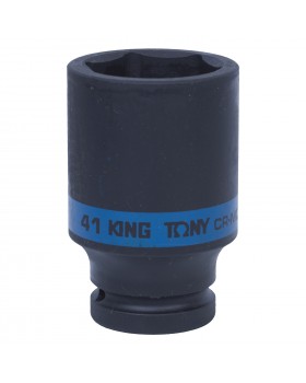 Головка торцевая ударная глубокая шестигранная 3/4&quot;, 41 мм KING TONY 643541M