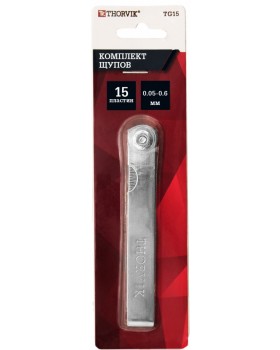 TG15 Комплект щупов 15 пластин 0.05-0.6 мм-foto3