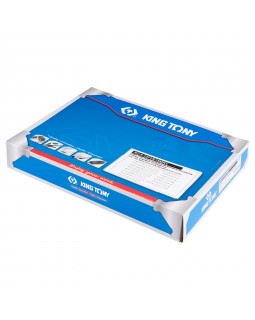 Набор рожковых диэлектрических ключей, 7-24 мм, ложемент, 15 предметов KING TONY 9-12FVE15MRV-foto3