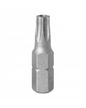 Вставка (бита) торцевая 1/4&quot;, TORX, T20, L = 25, с отверстием KING TONY 102520U