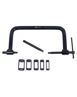 Рассухариватель клапанов универсальный, струбцина, кейс, 7 предметов МАСТАК 103-10006C-foto4