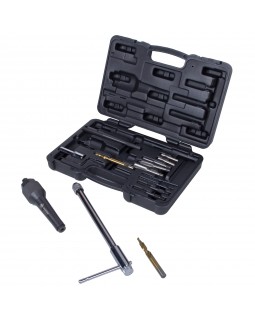 Набор для обслуживания колодцев свечей накаливания, кейс, 16 предметов МАСТАК 103-12016C-foto2