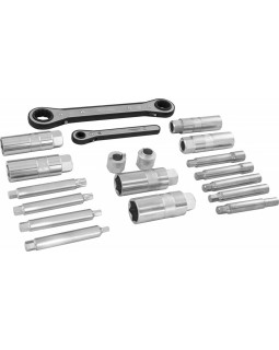 Набор приспособлений для демонтажа гаек штоков амортизаторов-foto2