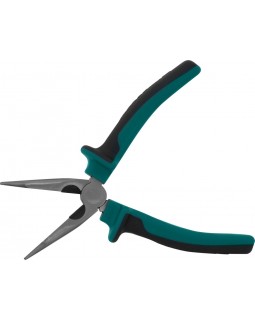 Длинногубцы изогнутые с двухкомпонентными рукоятками 6"-foto3