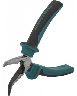 Длинногубцы изогнутые с двухкомпонентными рукоятками 8"-foto3