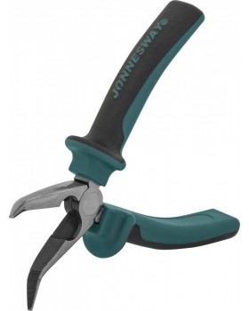 Длинногубцы изогнутые с двухкомпонентными рукоятками 8"-foto3